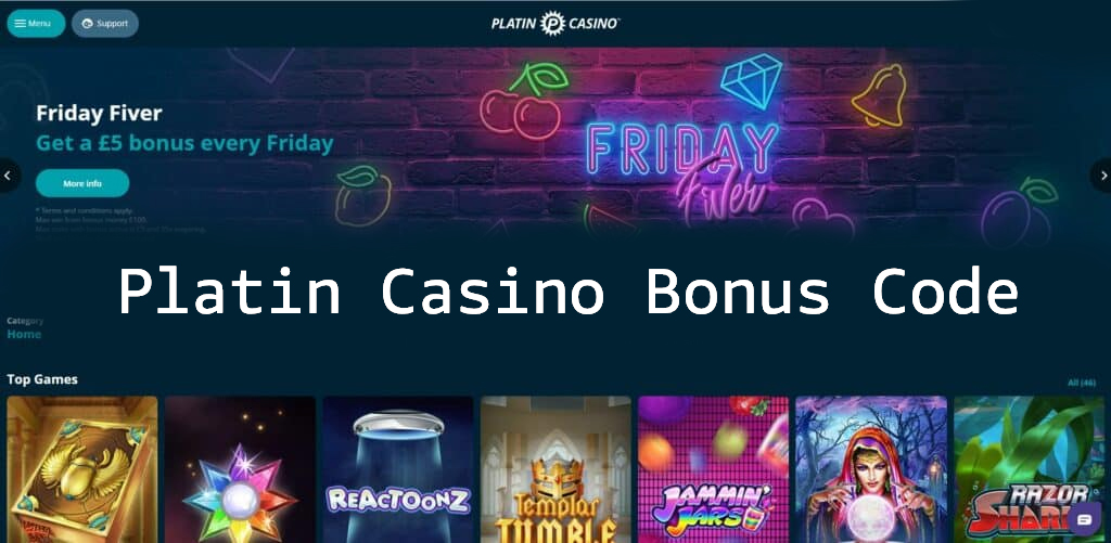 Platin Casino Bonus Code